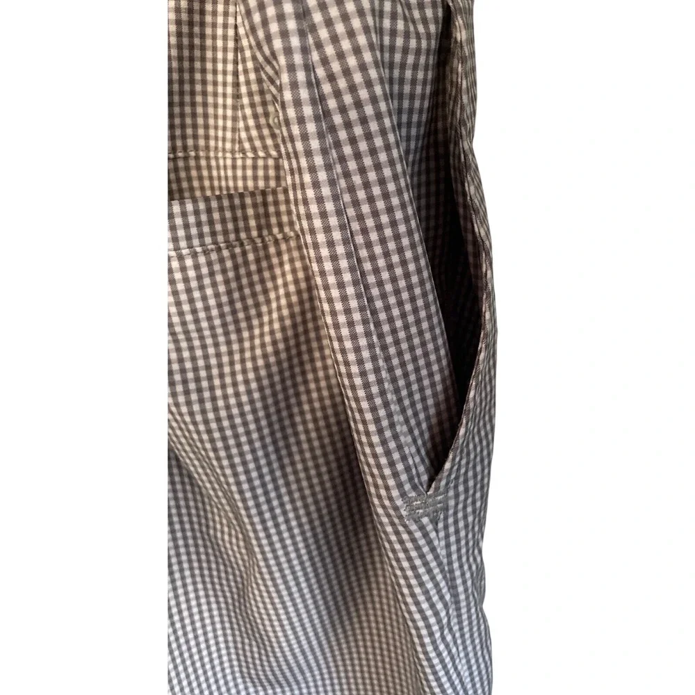 Adidas Men's Golf Shorts Gingham Check Performance‎ Flat Front Size 34